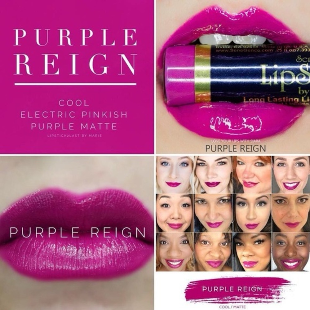 💄 PURPLE REIGN LipSense💋Bundle SAVINGS available!💋New, Sealed, Full Sized.